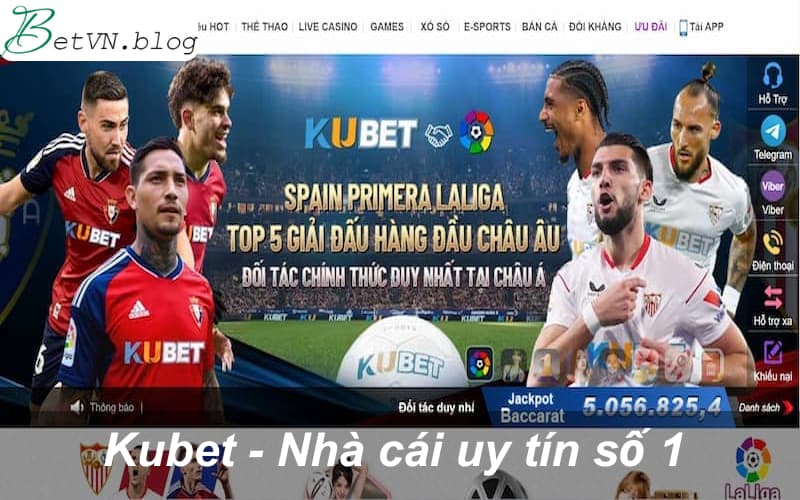 Kubet - Top nhà cái uy tín số 1 tại châu Á