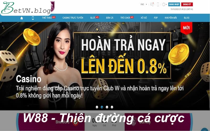 W88 - Thiên đường cá cược top nhà cái uy tín